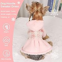 Vista 51 de Suéter para perro, ropa para cachorros, para perros pequeños, niño, niña, mascotas, sudaderas para perros clima frío, abrigos de perrito, sudadera