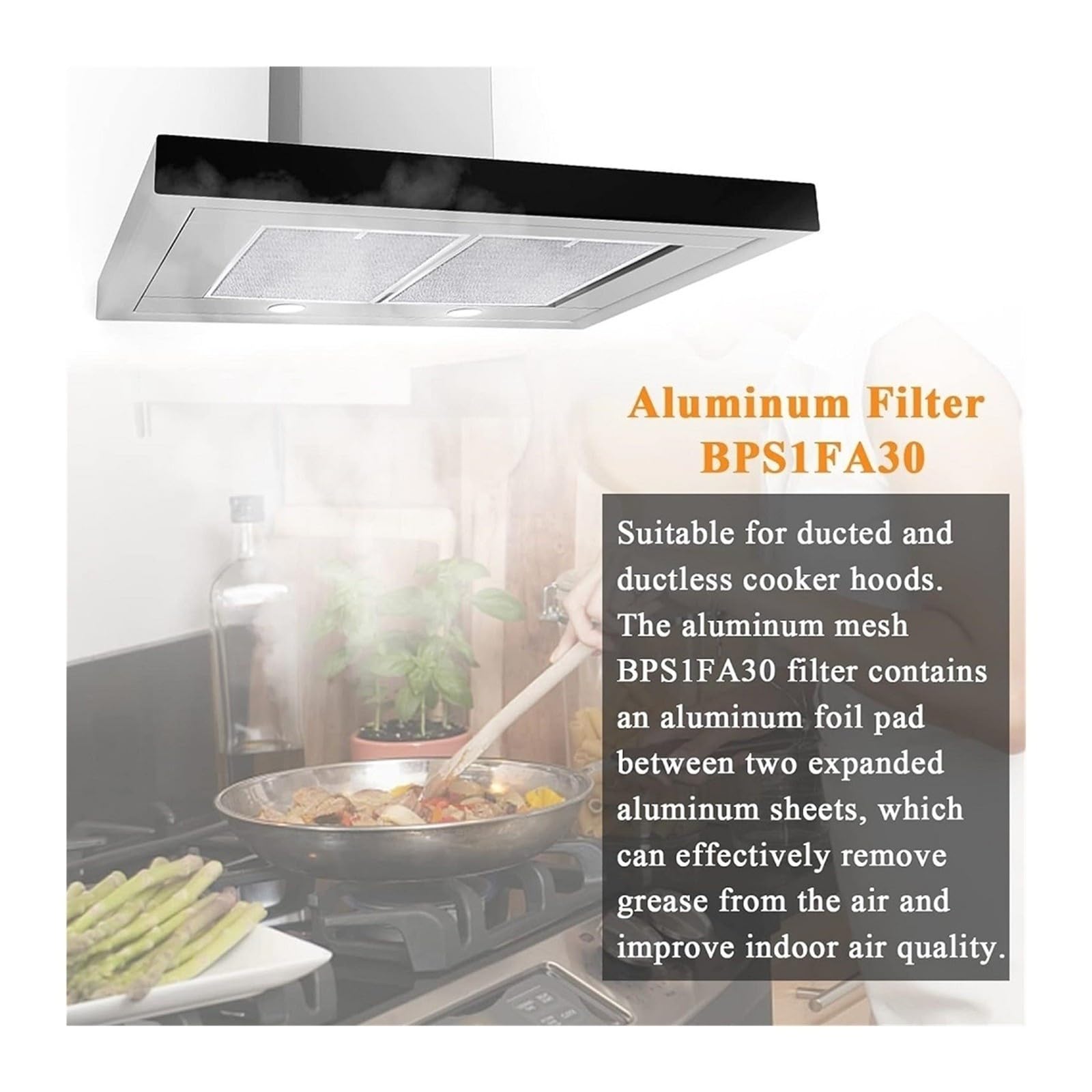 Filtro De Campana Extractora, Compatible Con Broan