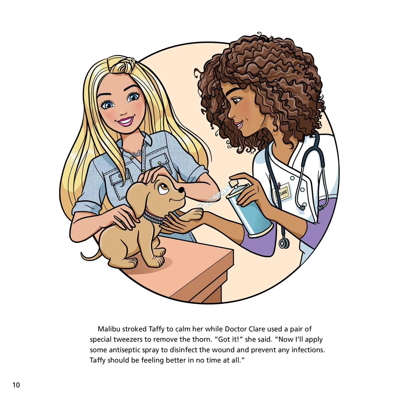 Barbie: You Can Be A Pet Vet (Career Stories)      Paperback – Sticker Book, May 7, 2024