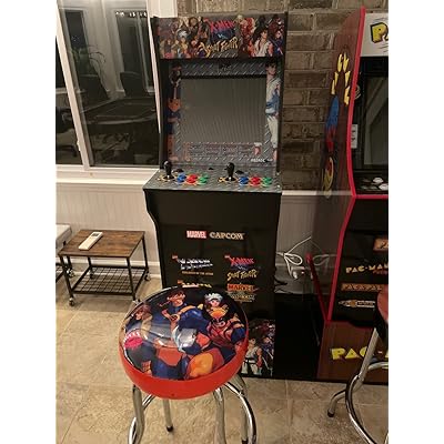 Arcade1up Adjustable Stool - Street Fighter Ii à Prix Arcade1up Adjustable Stool - Street Fighter Ii à Prix
