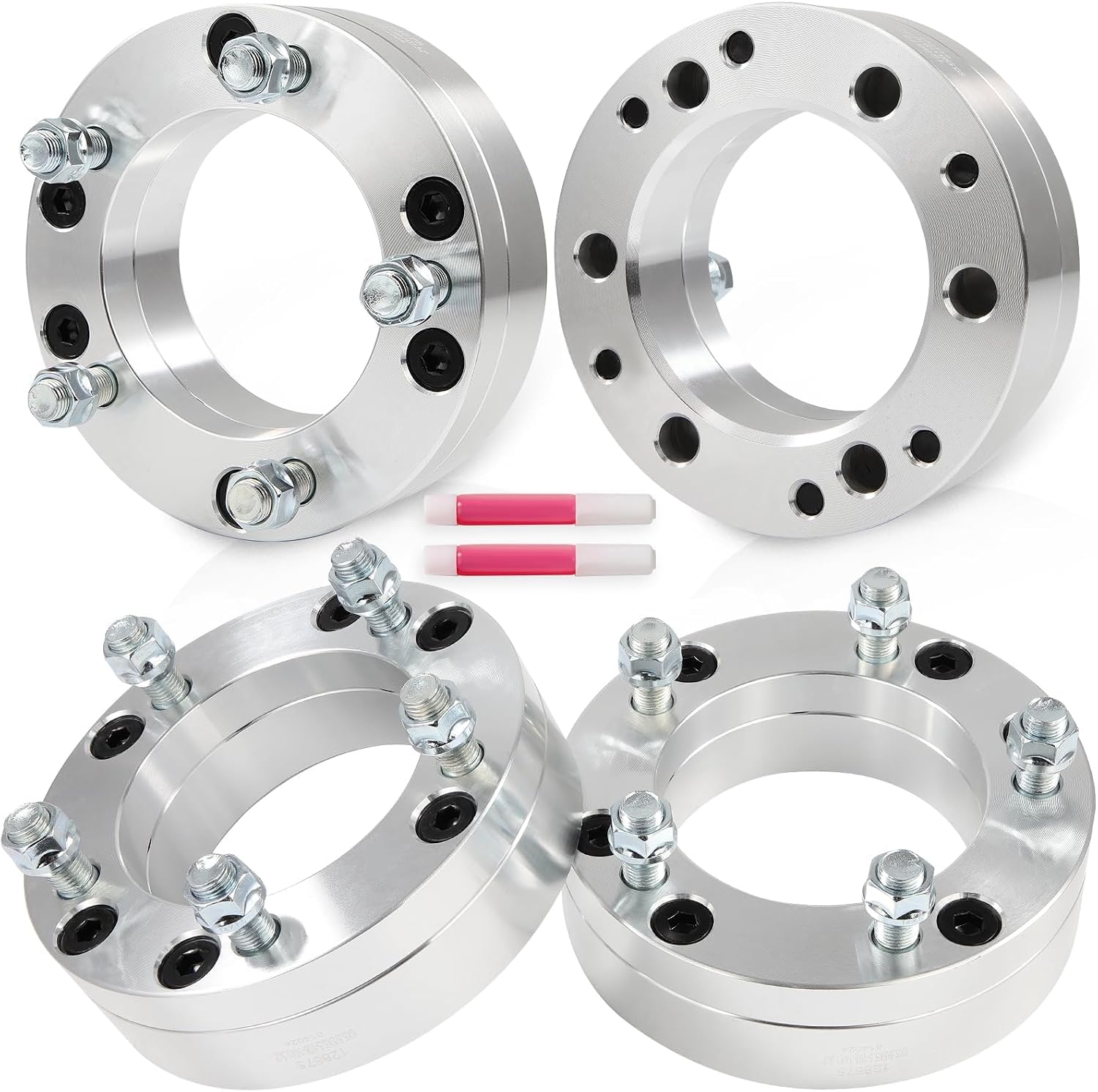 SCITOO 4Pcs 6x5.5 to 5x5.5 Wheel Adapters 2" for Chevy Tahoe for Avalanche