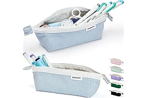 Light Blue Pencil Case: Aesthetic Storage for Your Writing Essentials