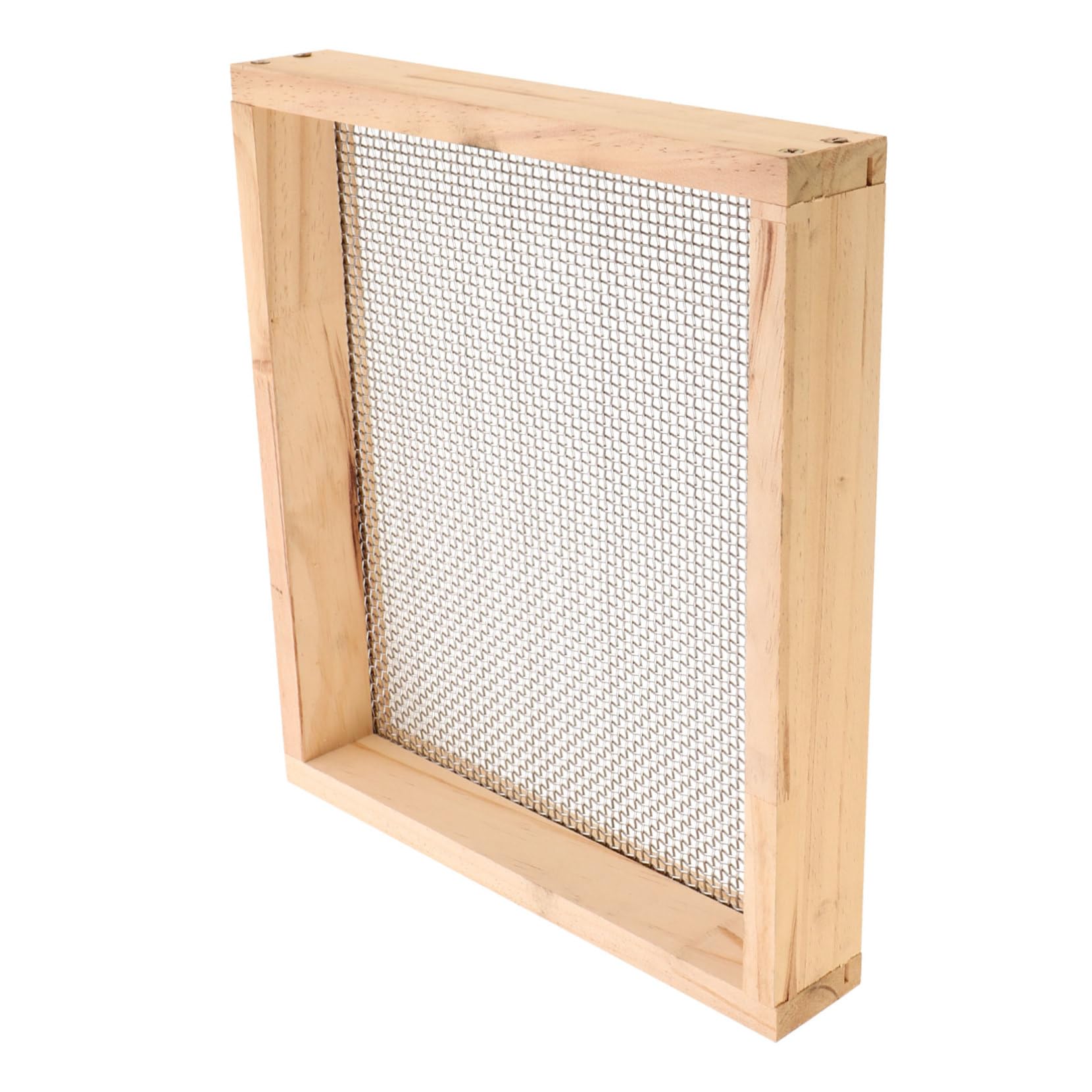Tamis de jardin maille acier inoxydable outil séparation cailloux et terre