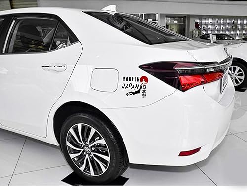 Miniatura 4 de x xotic tech 1 calcomanía de vinilo hecha en Japón Rising Sun Kanji Black Nippon Map Decal de vinilo divertida y genial decoración para automóvil,