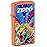 Zippo Leopard Design Slim Orange Matte Pocket Lighter