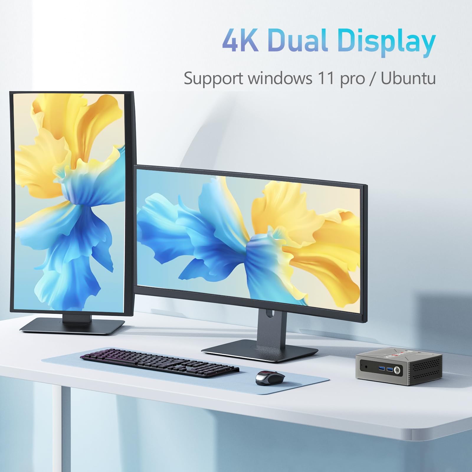 ミニpc Intel N4000 DDR4 8GB+128GB Amazon.com: Mini PC Intel N4000 (Up to 2.6GHz), 8GB LPDDR4 RAM