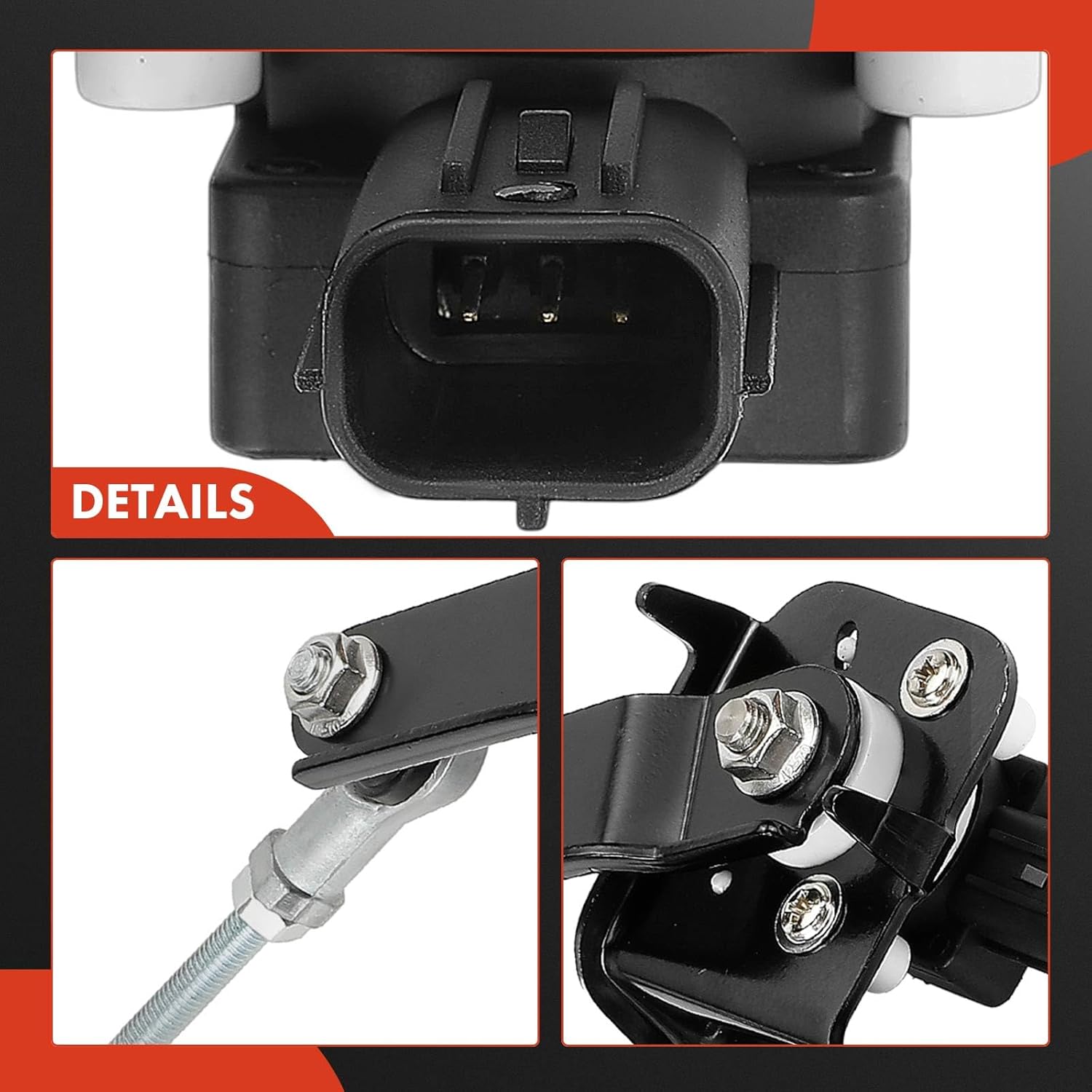 A-Premium Ride Height Level Sensor Compatible with Lexus LS460 2007-2013, Front Left Driver Side