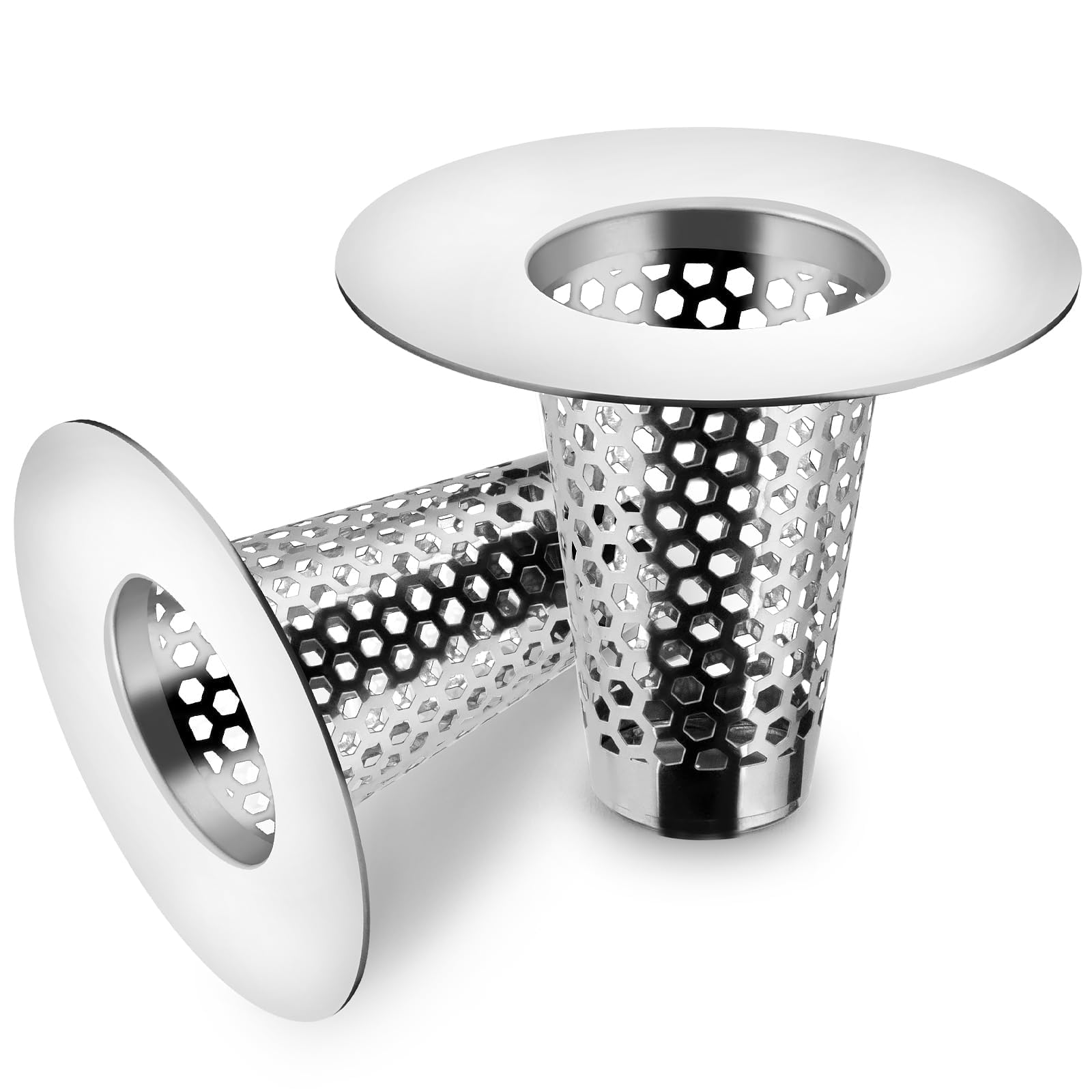 VEPEPE 2 Stuks Gootsteen Afvoerzeef met 3 Borstels, Gootsteenzeef, 8 cm Douche Gootsteen, Afvoerzeefje Roestvrijstalen, voor Badkamer, Keuken(Zwart VEPEPE 2 Stuks Gootsteen Afvoerzeef met 3 Borstels, Gootsteenzeef, 8 cm Douche Gootsteen, Afvoerzeefje Roestvrijstalen, voor Badkamer, Keuken(Zwart