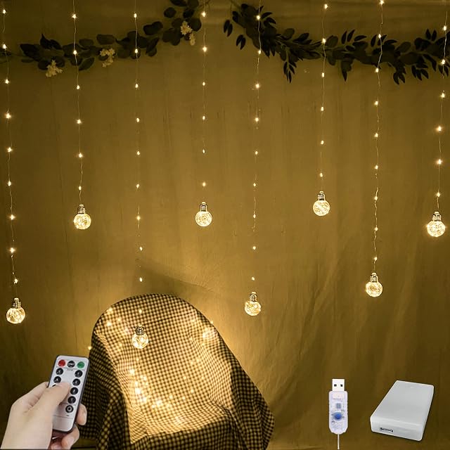 Wishing Ball Curtain Lights
