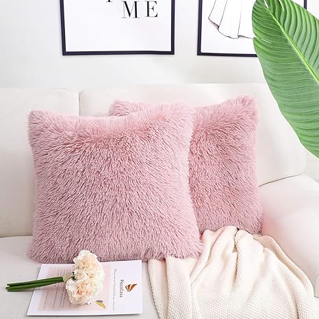 pink pillows amazon