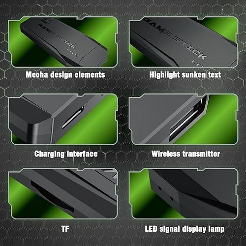 Miniatura 4 de Jogujos Retro Video Game Console - Plug and Play Video Games, Retroxplug Game - 2024 Retro Gaming Console Built in 20000+ Games with Dual 2.4G