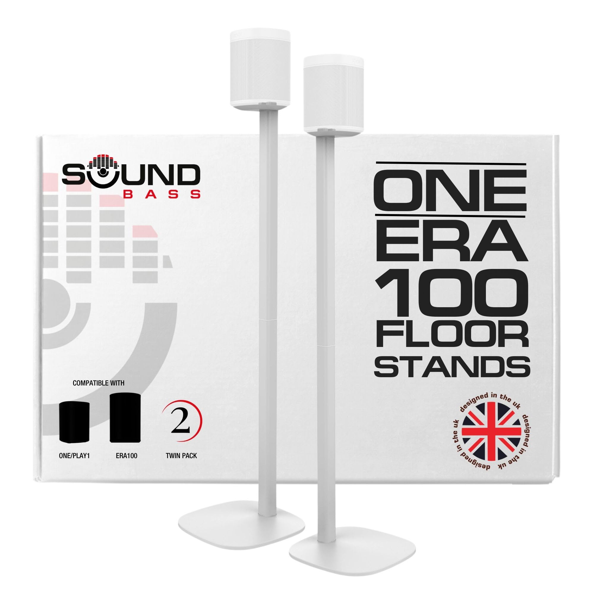 Amazon.com: Sound Bass One / ERA100 Floor Stand Twin Pack (2pcs