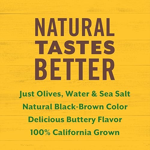 Miniatura 2 de Early California Aceitunas maduras extra grandes sin hueso, paquete de 8, latas de 6 onzas