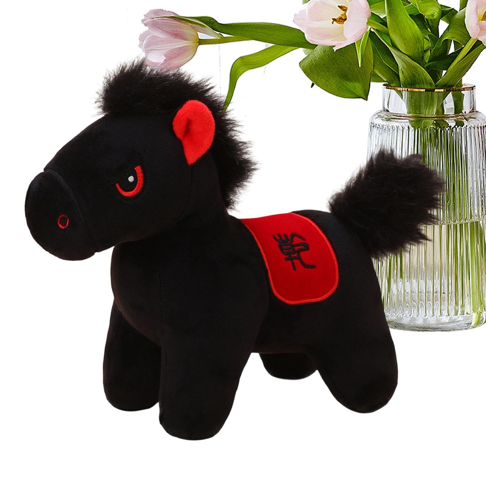 Cheval en peluche pour fêtes du printemps et cadeaux de naissance - 8