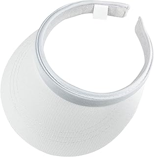 Sun Visor Hats Women Wide Brim Adjustable Clip On Visors Beach Men Hat