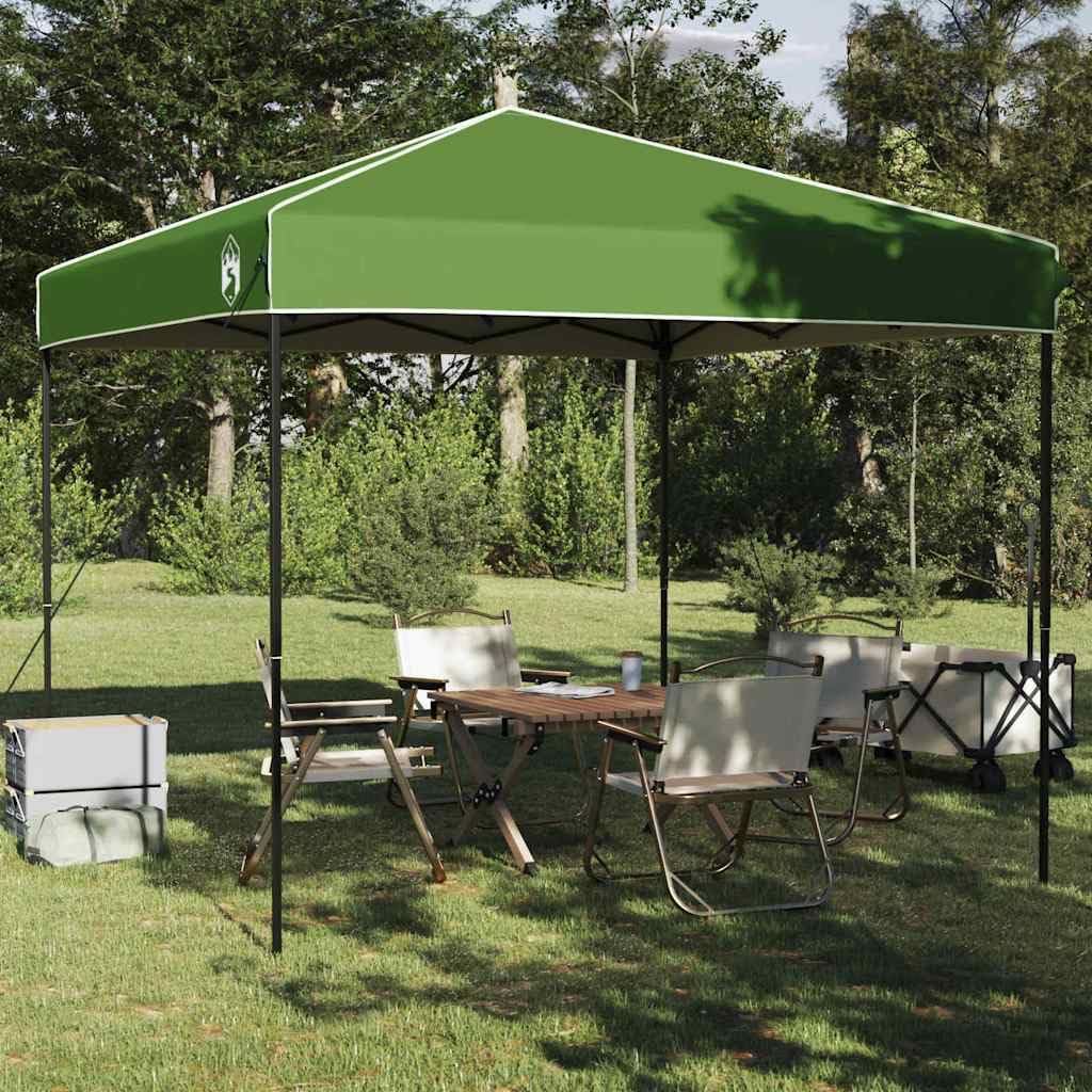 Namiot Pop-up 243 x 243 x 251 cm, regulowany domek ogrodowy na imprezy i imprezy plenerowe, wytrzymały materiał z ochroną UV i deszczem, łatwy montaż z młotkiem