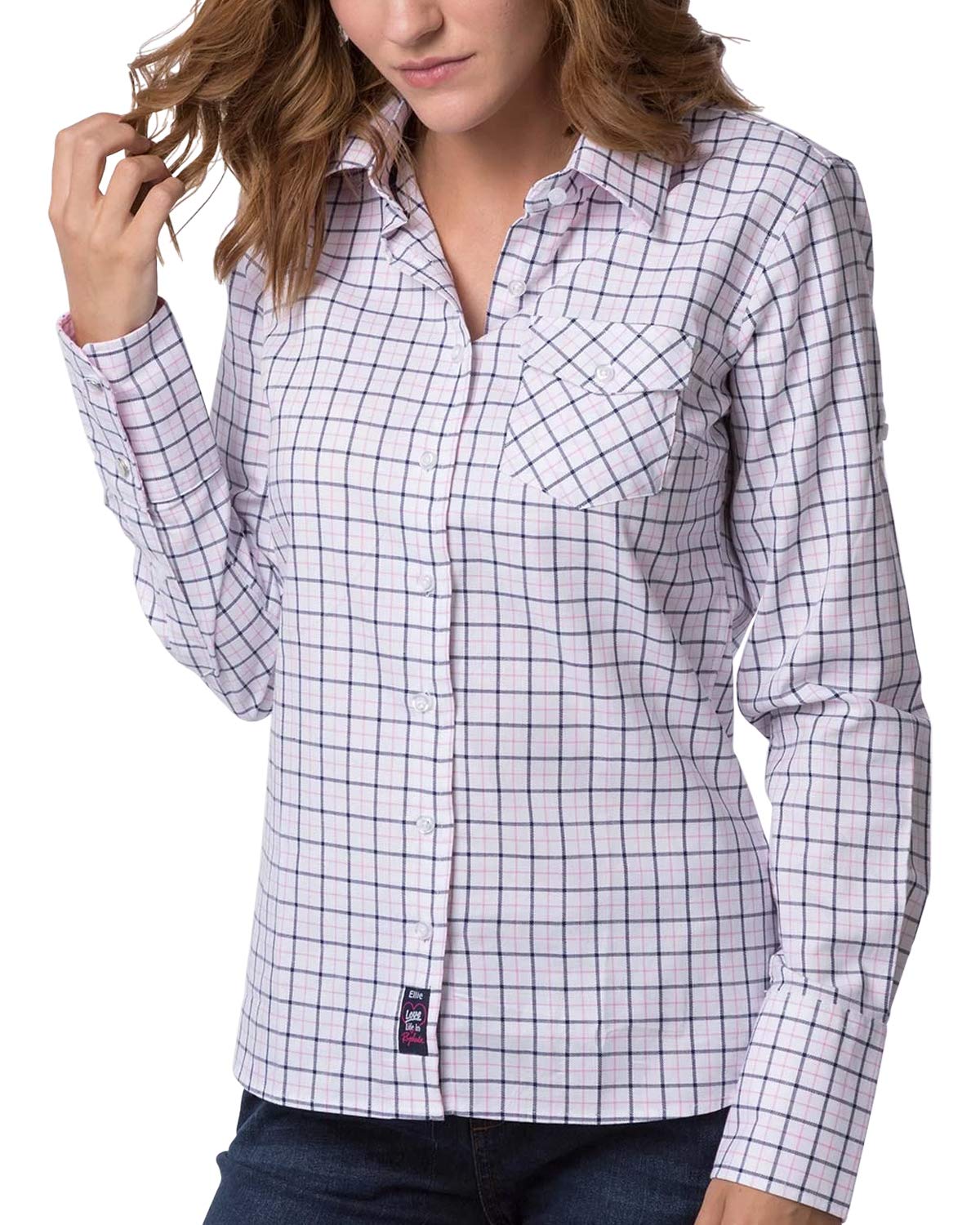 Rydale Women's Ellie Navy Hannah Country Shirts (40, )