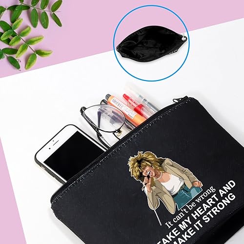 Miniatura 6 de GJTIM Regalo musical Letra de canción musical Regalo Músico Inspirado Bolsa con cremallera Regalo Teatro Musical Bolsa de maquillaje musical, Hazlo