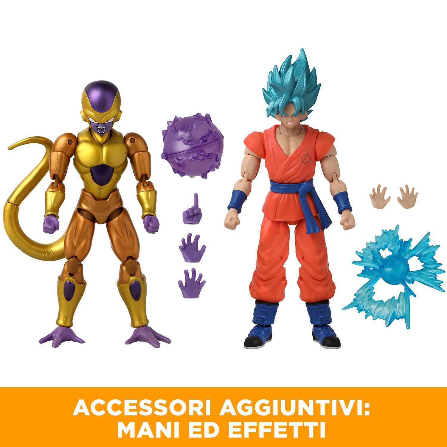 BANDAI DRAGON BALL DRAGON STARS BP - ZŁOTA FRYZA/SSB GOKU