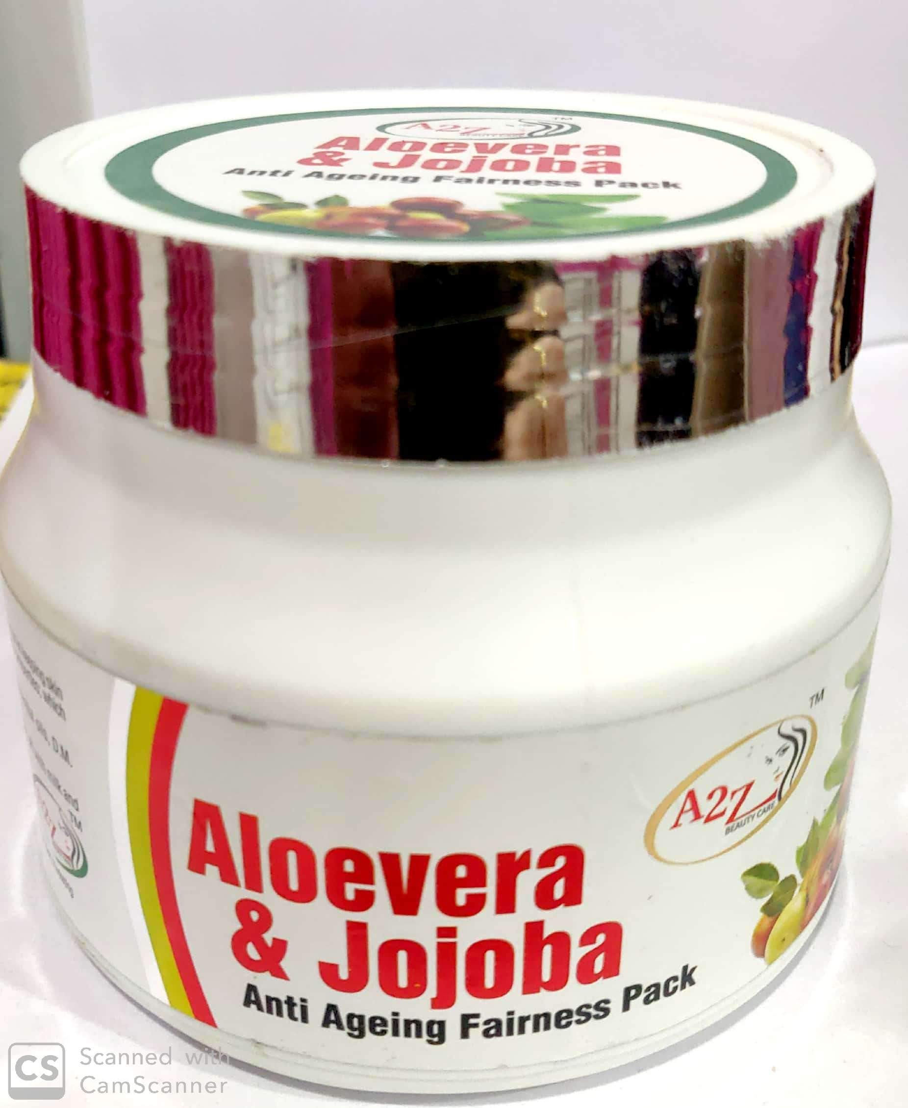 A2Z ALOEVERA & JOJOBA ANTI AGEING FAIRNESS FACE PACK 500ML