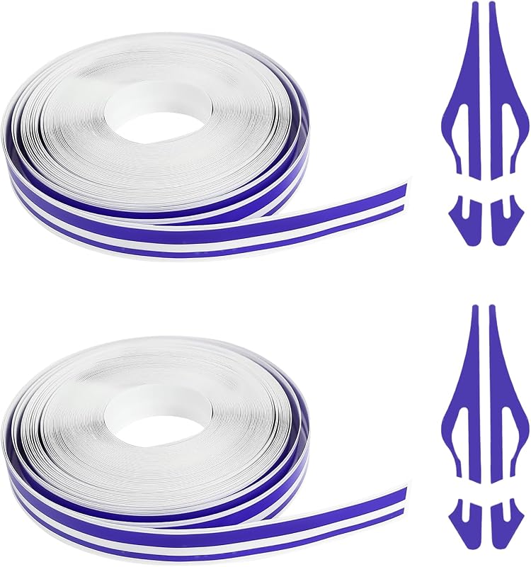 Fita Decorativa Automotiva Pinstripe em Vinil ongfuwu Roxa – 2 rolos de 9,8 m