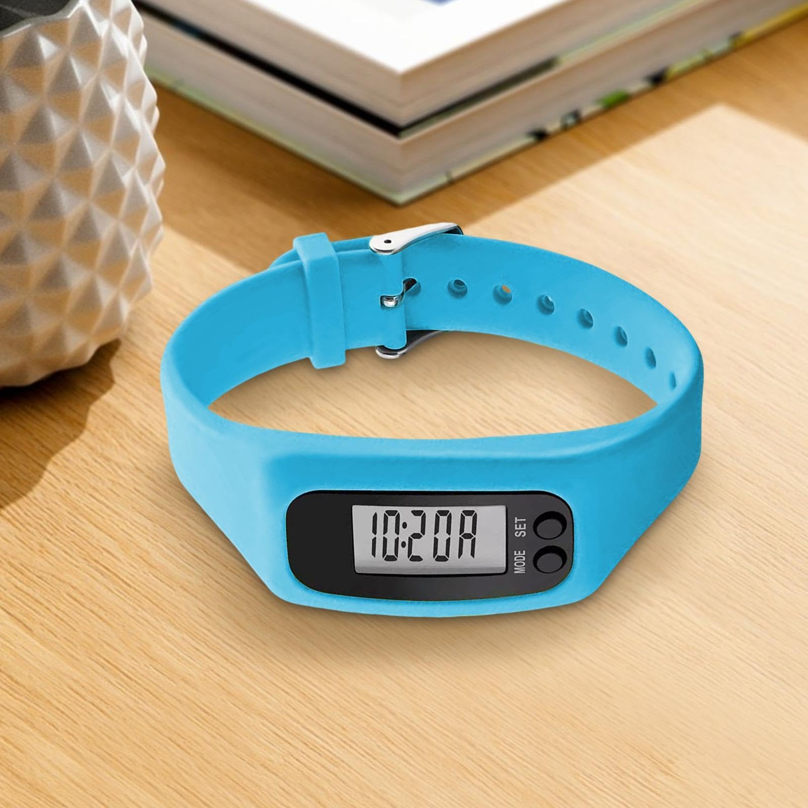 Montre Compteur De Pas, Légère, 1 Pièce, D'activité avec Compteur De Pas, Bracelet en Silicone Léger, Motivation pour La Santé, pour La Marche, La Course À Pied