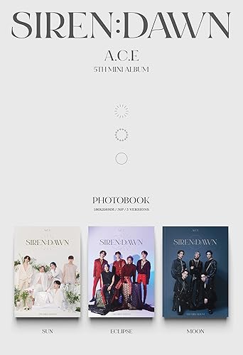 Miniatura 2 de Beat Interactive A.C.E - Siren  Dawn (5 Mini Álbum) Álbum+Juego de Tarjetas de Fotos Extra (ver al azar), CMDC11649