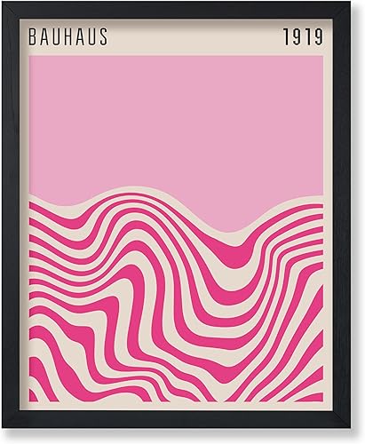 Miniatura 61 de Monem Art Bauhaus Póster – Impresión de sol de California – Arte de círculos arcoíris – Arte geométrico – Arte bohemio chic – Arte moderno de