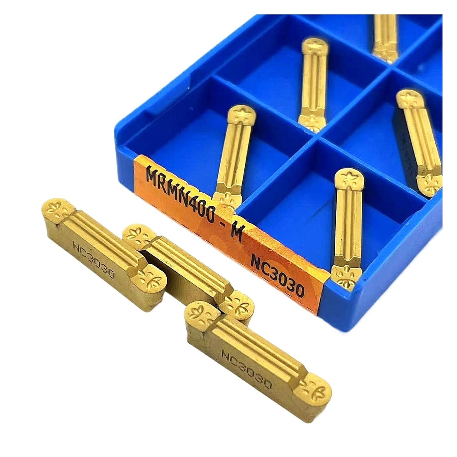 Indexable Lathe Carbide Insert MRMN200-G PC9030 NC3020 NC3030 Hard Alloy Grooving Blade Parting Off Lathe Tool(MRMN400-M NC3030)