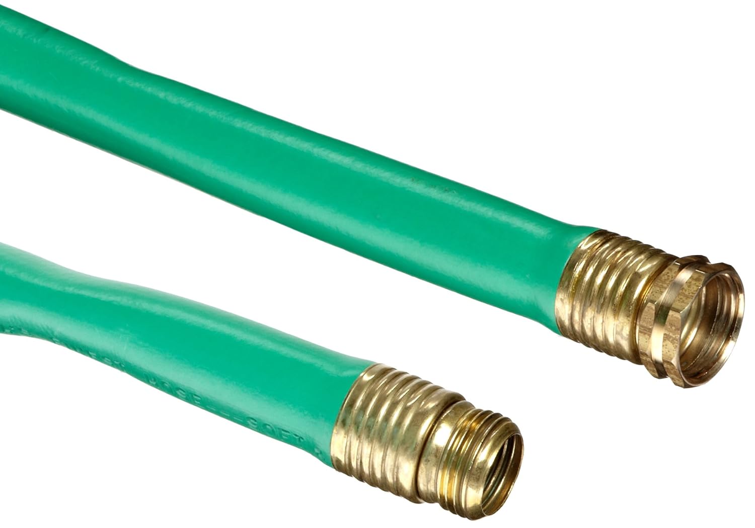 Dixon SGH50-75 Rubber Vinyl Garden Hose, Brass Fitting, 150 psi Pressure, 50' Length, 3/4" ID