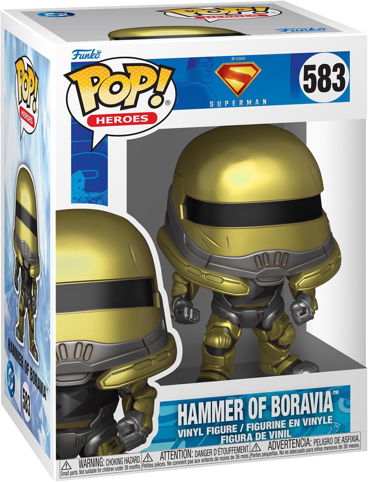 Pop! Heroes: Superman 2025 – Hammer Of Boravia - Collectable Vinyl Figure - Gift Idea - Official Merchandise - Toys for Kids & Adults - Movies Fans - Model Figure for Collectors and Display