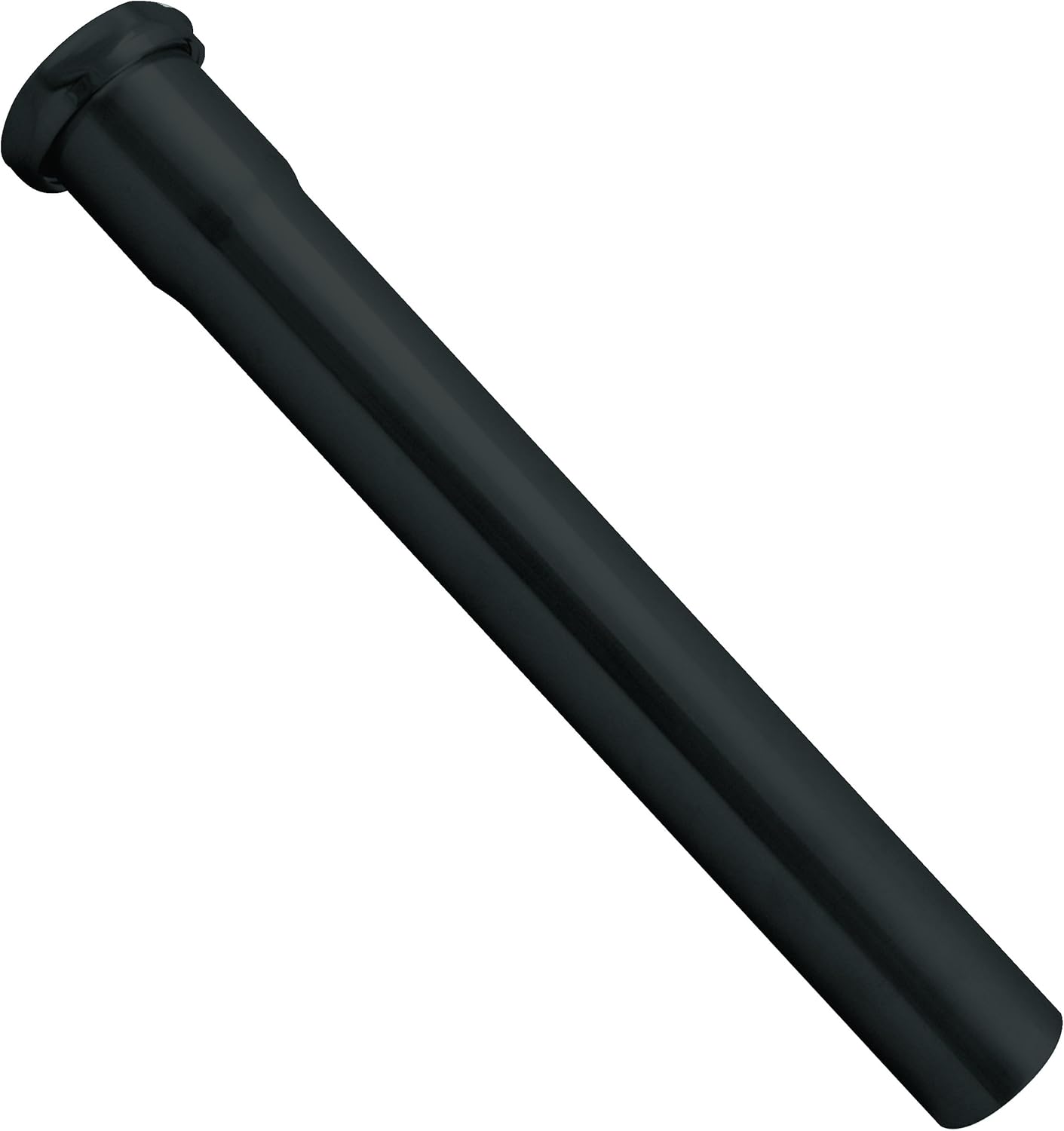 Westbrass A423-62 1-1/2" x 12" Slip Joint Extension Tube, Matte Black