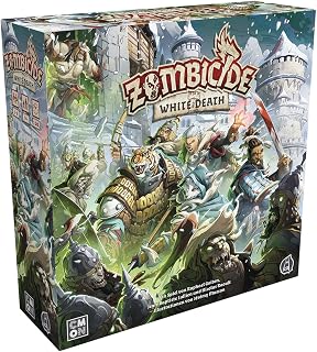CMON, Zombicide: White Death, Grundspiel, Kennerspiel, Deutsch | Kooperativer Zombie-Dungeon-Crawler mit frostigem Setting für 1-6 Spieler, 30-180 Minuten, Brettspiel ab 14 Jahren