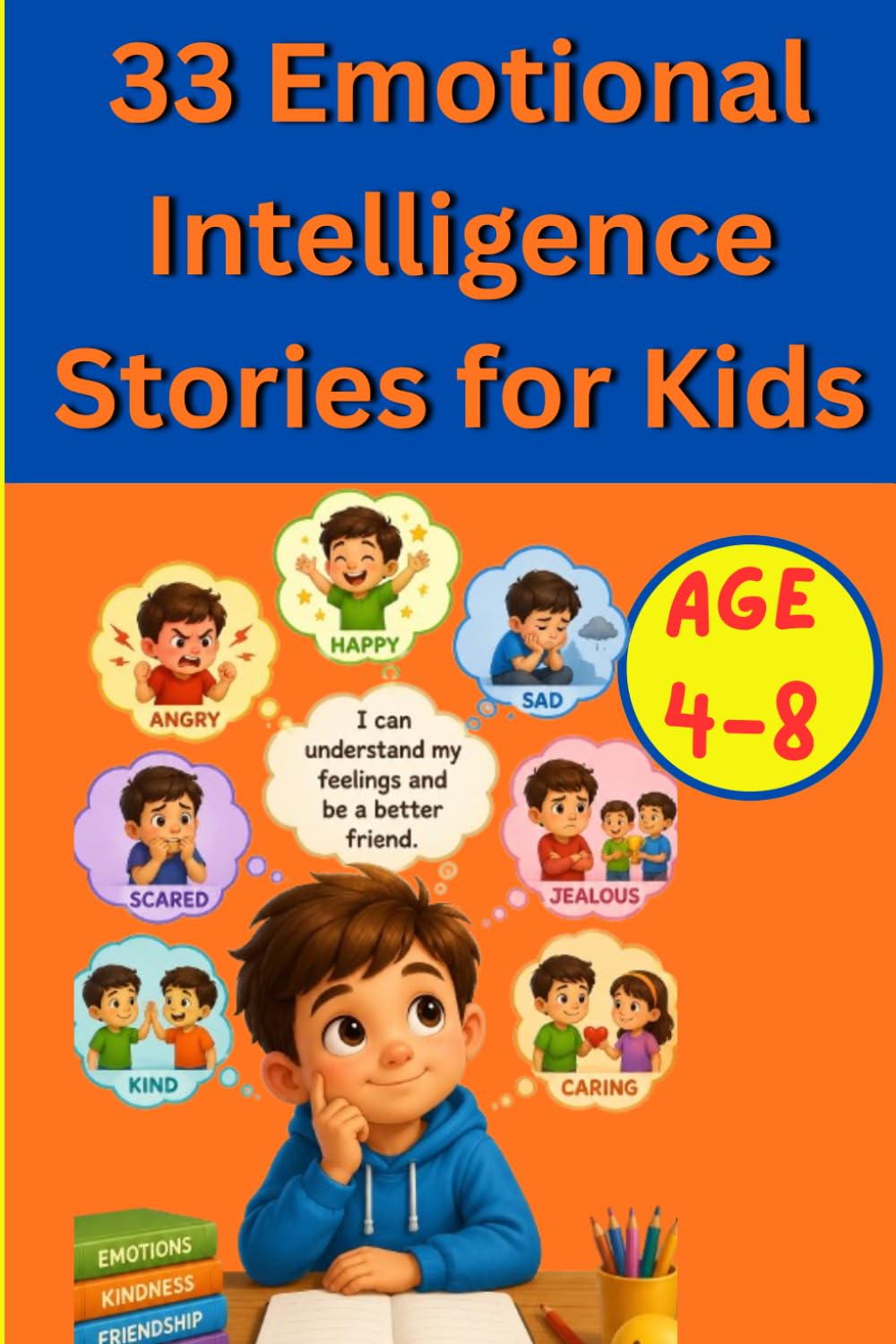 33 Emotional Intelligence Stories for Kids: Short and Meaningful Stories to Help Children Understand Emotions, Build Empathy, and Develop Strong Social Skills (33 Stories for Kids Collection)