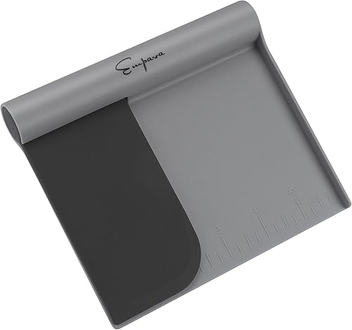 Miniatura 3 de Empava Raspador de tazón multiusos de 6 pulgadas y picador de masa en gris EMPV-GIFT01