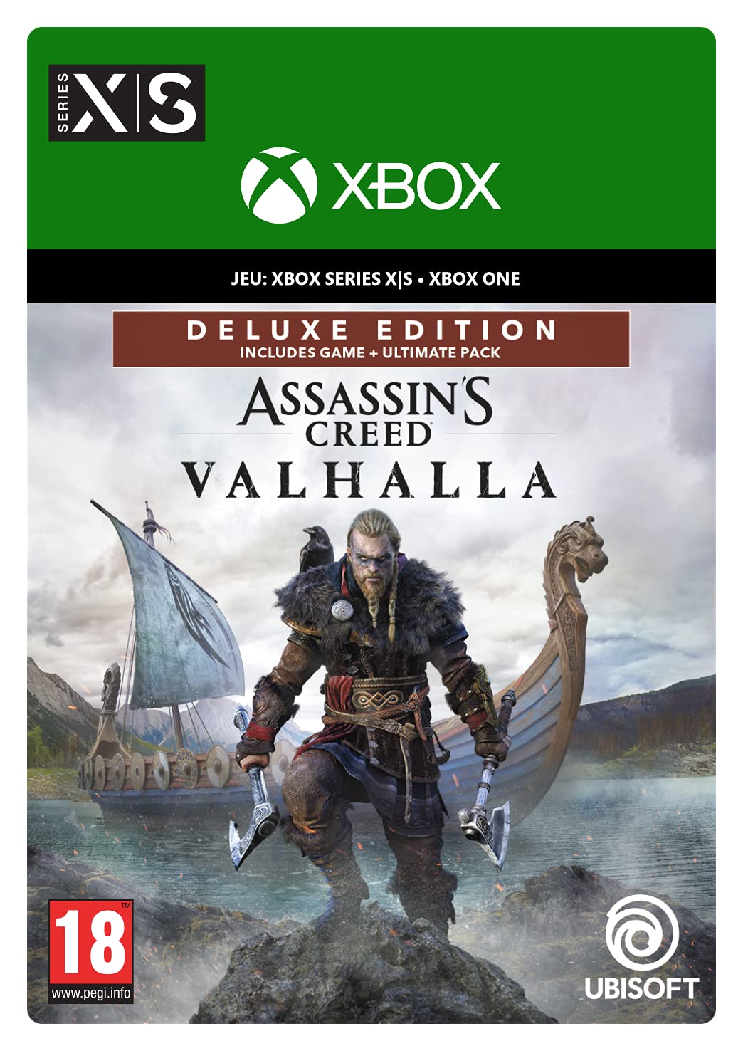 Assassin's Creed Valhalla Deluxe Edition Xbox Code de téléchargement pour console Series X|S - 5