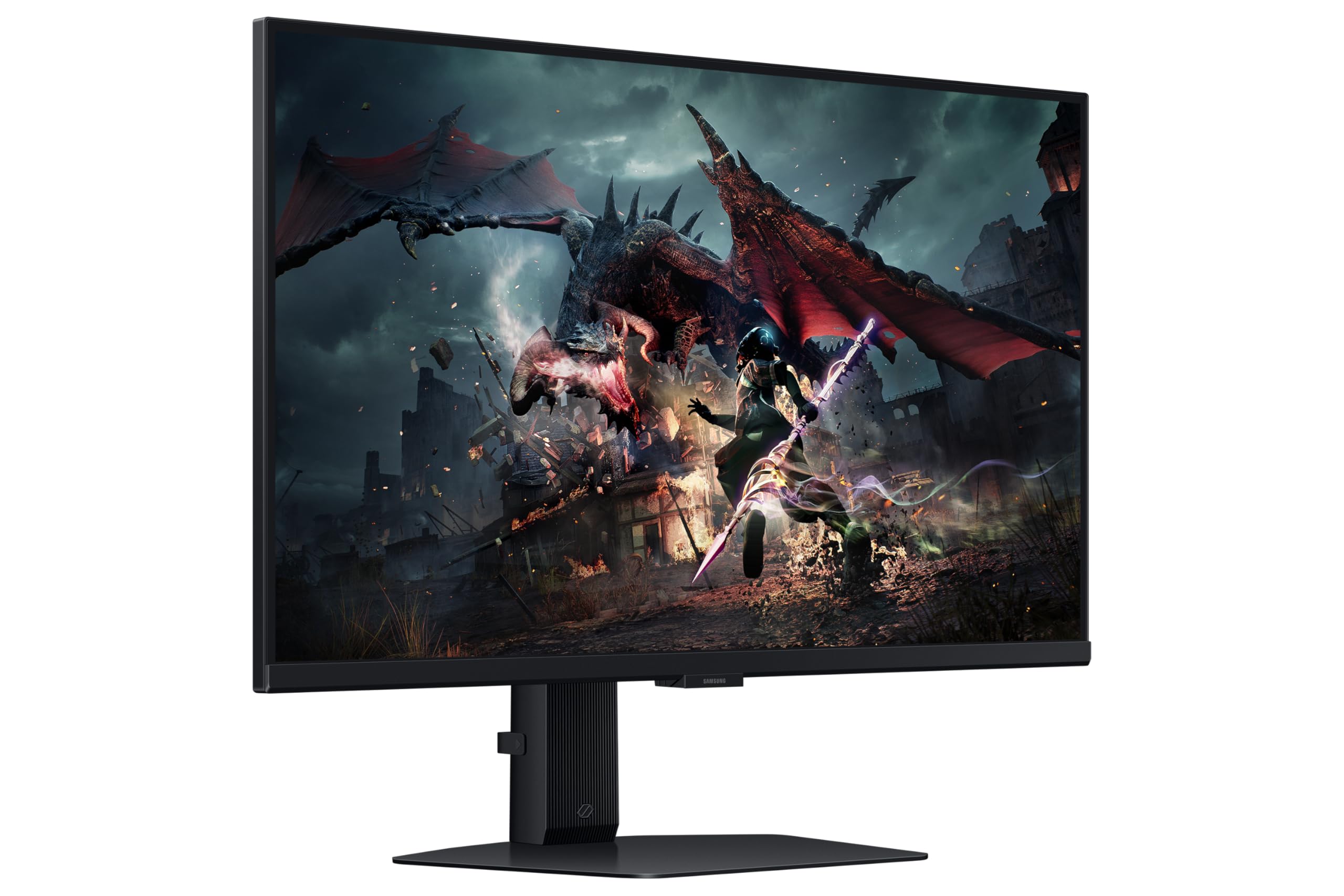 Samsung Odyssey G5 S32CG510EU G51C Series LED-Monitor Gaming 80 cm 32" 2560 x 1440 QHD @ 165 Hz VA 300 cd/m² 3000:1 HDR10 1 ms 2xHDMI DisplayPort Schwarz