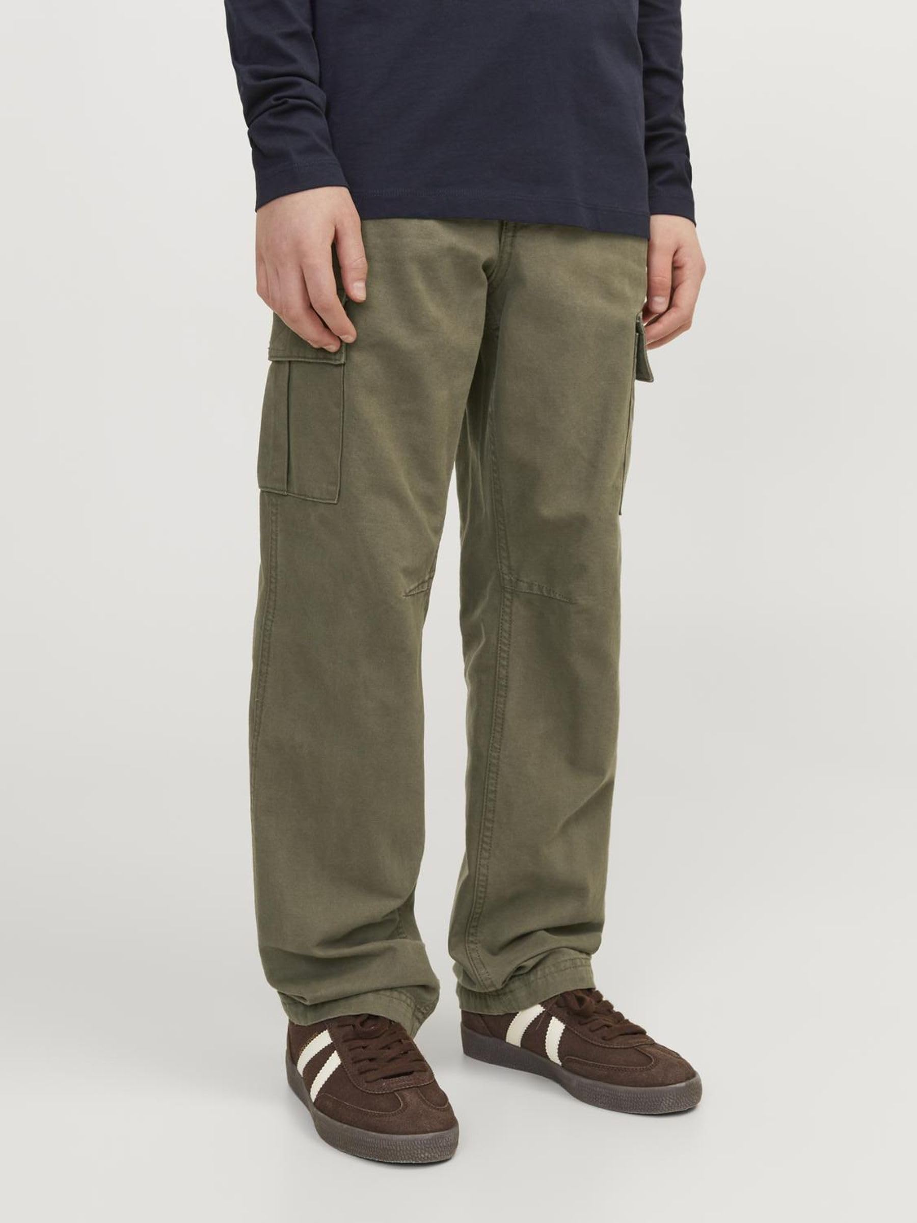 JACK & JONES bojówki Chłopcy Jpstkane Jjbarkley Cargo Pant Noos Jnr (1 w zestawie)