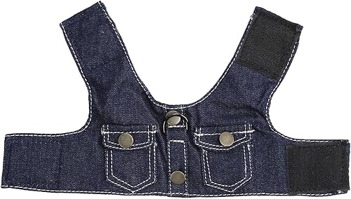 Miniatura 8 de ZLXHDL Arnés para perro con correa multifunción para perro, ligero, suave y ajustable, no ahorca, a prueba de escape, chaleco para mascotas, chaleco