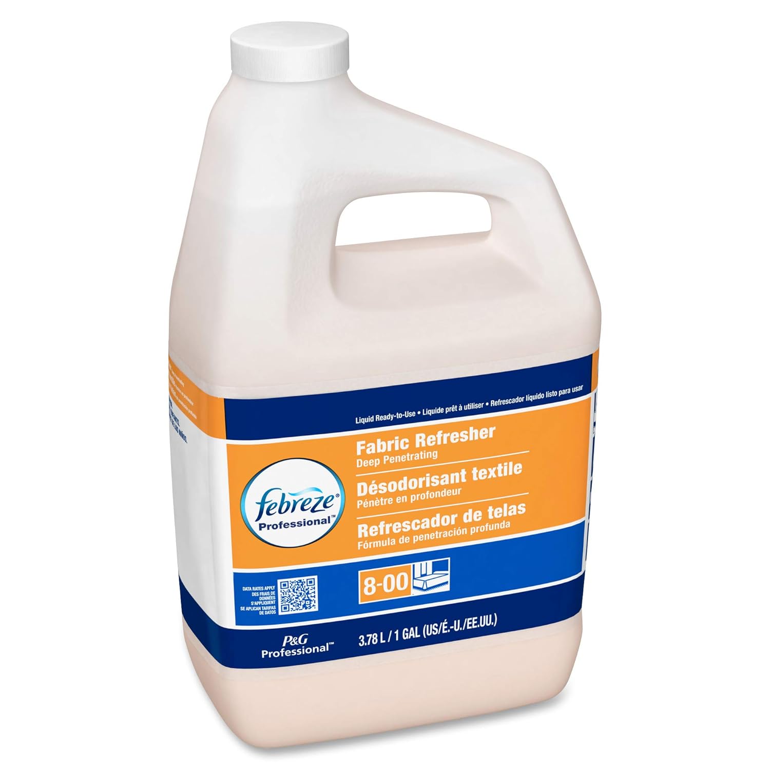 P&G Professional-33032CT Bulk Odor Eliminator from Febreze, Static Guard and Deep Penetrating Fabric Refresher Refill, Fresh Clean Scent, 1 Gal. (Case of 3)- White: Industrial & Scientific