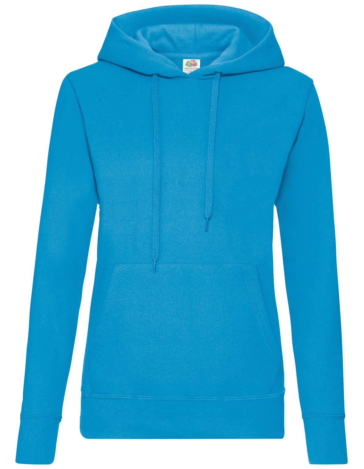 Fruit Of The Loom Women's Bleu Hooded Sweatshirt Classic