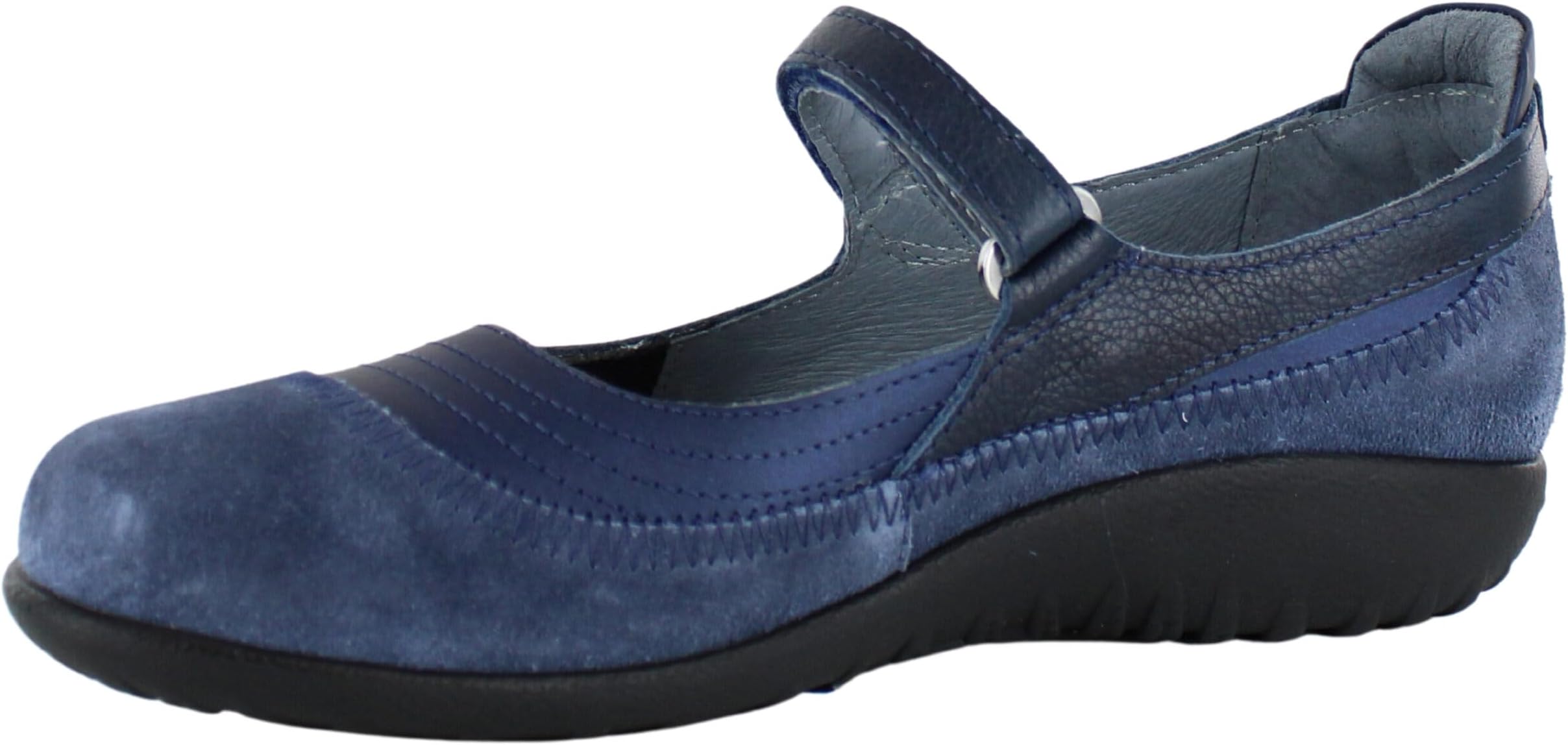 NAOTFootwear Women's Kirei Maryjane with Cork Footbed and Arch Comfort and Support - Lightweight and Perfect for Travel- Removable Footbed