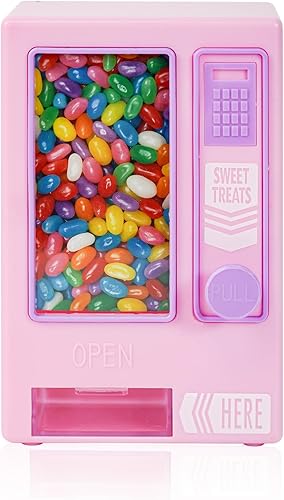 YOBRO Dispensador de dulces, bonita máquina expendedora para escritorio, máquina manual de dulces, dispensar mini caramelos, regalo de cumpleaños y