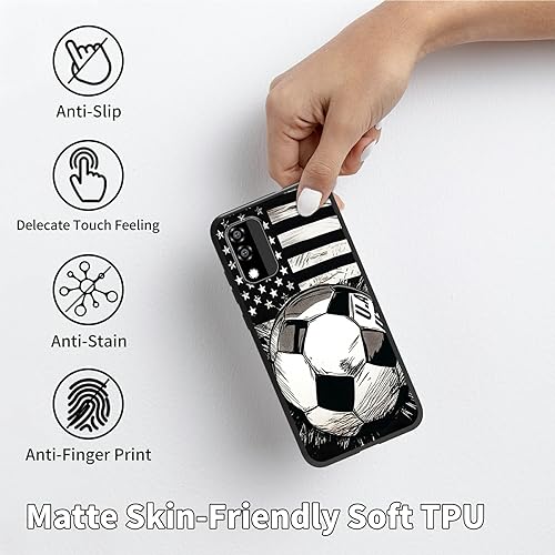Miniatura 9 de HEAKIERG Funda de TPU suave para BLU C5 Max de 5.7 pulgadas, para mujeres y hombres, funda híbrida de protección contra caídas a prueba de golpes