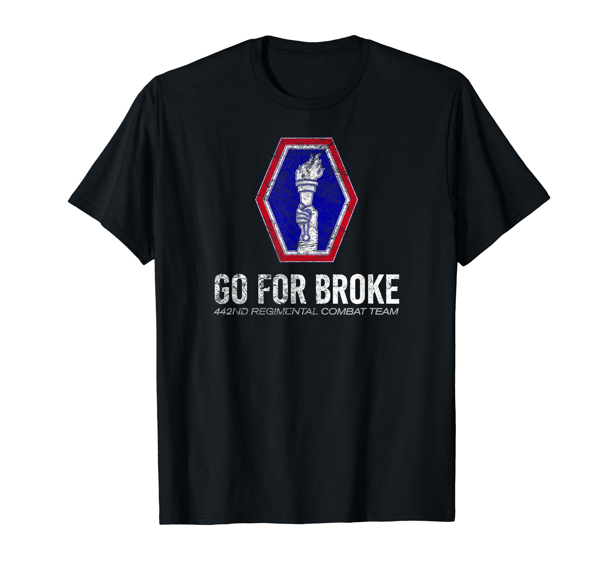 American Marauder: 442nd Regimental combat Team Go For Broke T-ShirtOEKO-TEX STANDARD 100