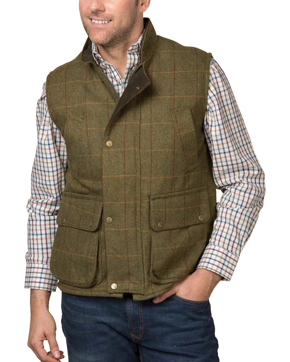 Rydale Men's Derby Tweed Bodywarmer
