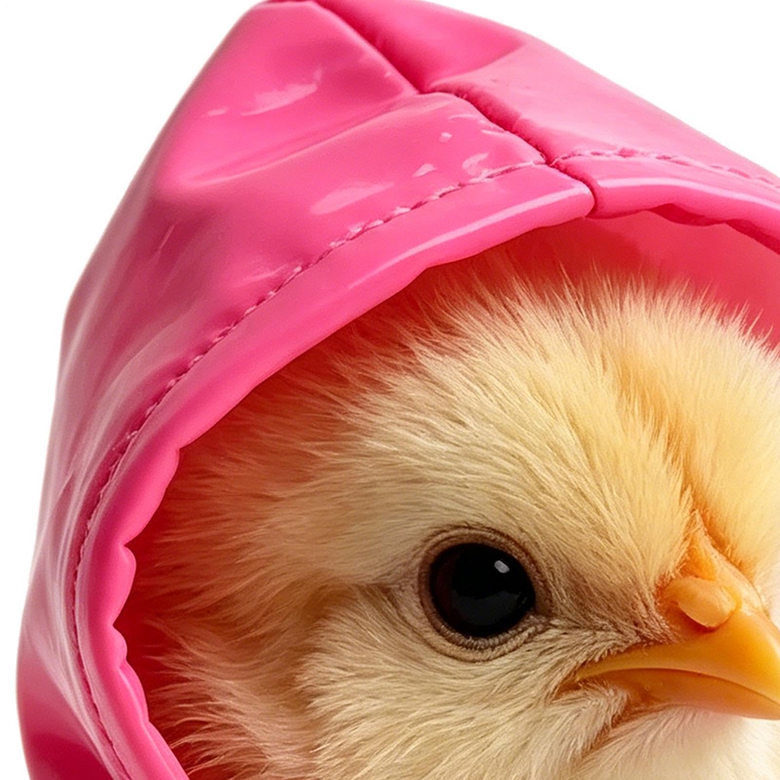 Abbigliamento per bambole, impermeabile morbido e impermeabile per le esigenze degli animali domestici, impermeabile per pulcini, per l'uso in cortile, sulla terrazza, nel cortile, sul prato, nonché