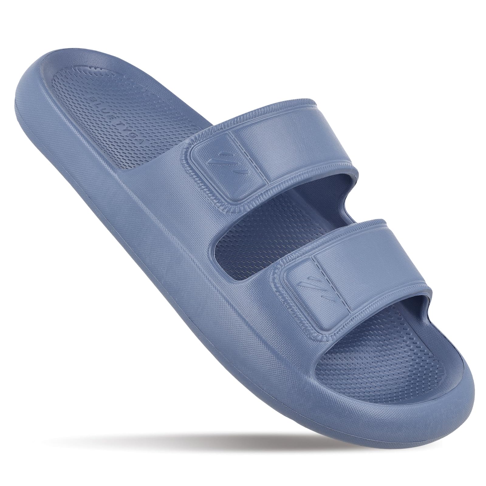 walkaroo Men's Slide Sandals with Soft Sole, Dual Straps and Lightweight - WC4823-picture-47