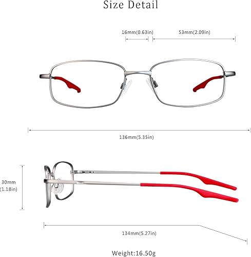 Vista 49 de LifeArt Lentes de bloqueo de luz azul, antifatiga ocular, anteojos de lectura para computadora, anteojos de TV para mujeres y hombres, antirreflejos