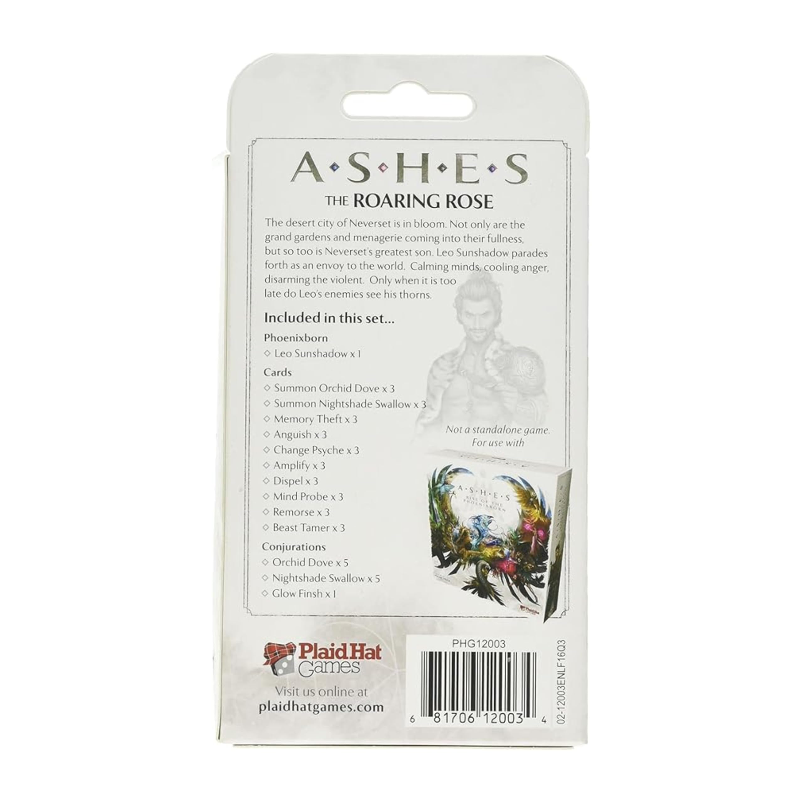 Rise of the Phoenixborn Ashes The Roaring Rose Expansion, Pink - Image 2